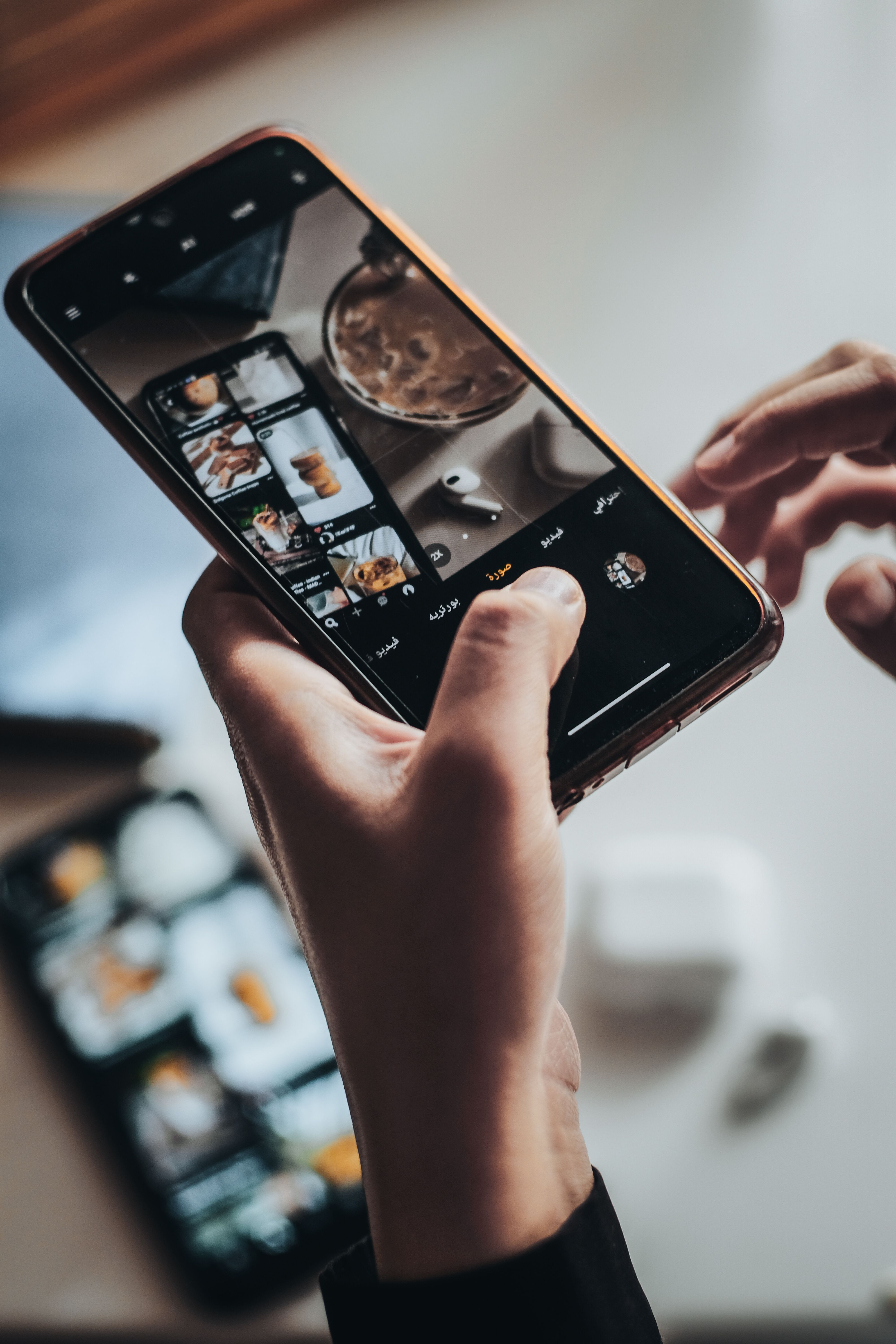 Social media marketing visuals